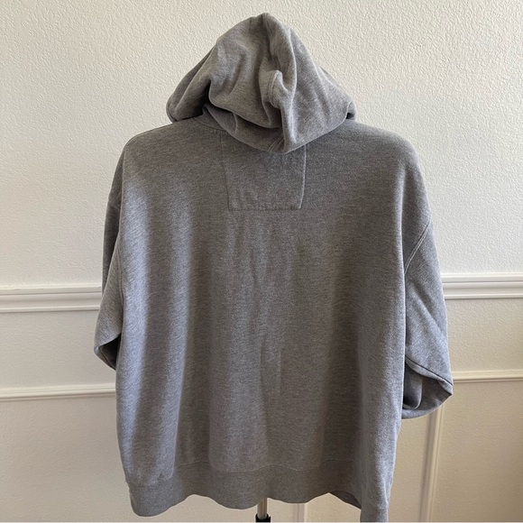 Vintage Gray Texas Hoodie with Orange Accents - Picture 4 of 8